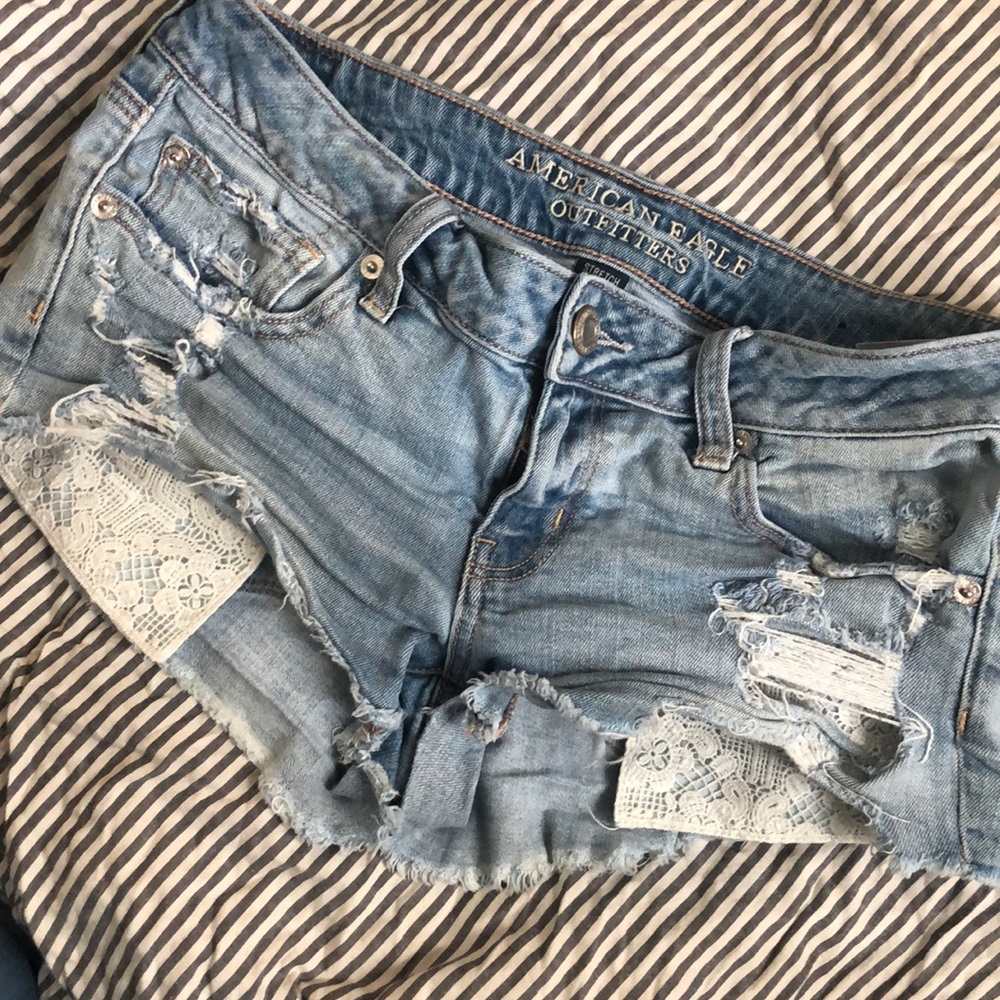 AE jean shorts
